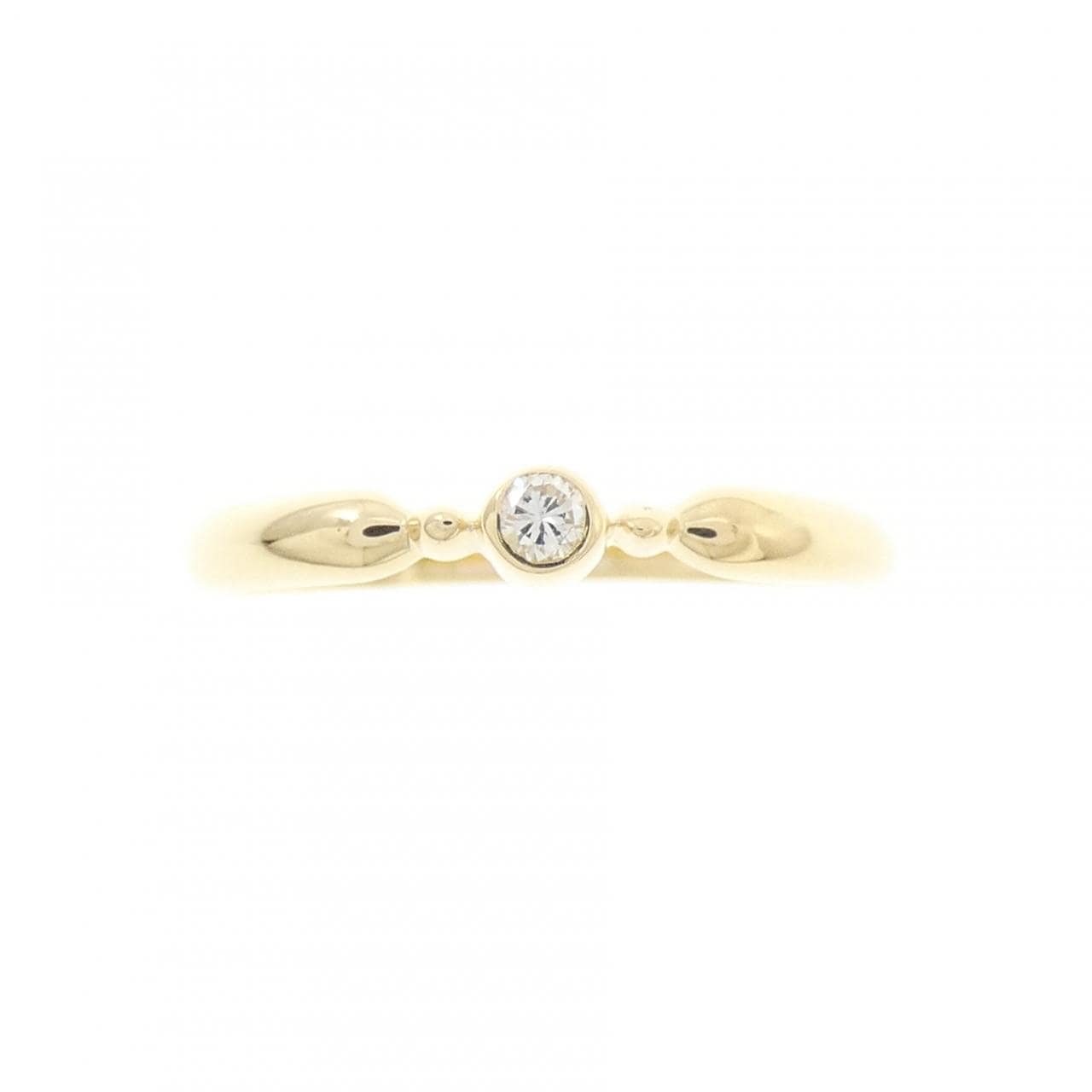 K18YG ダイヤモンド リング 0.04CT
