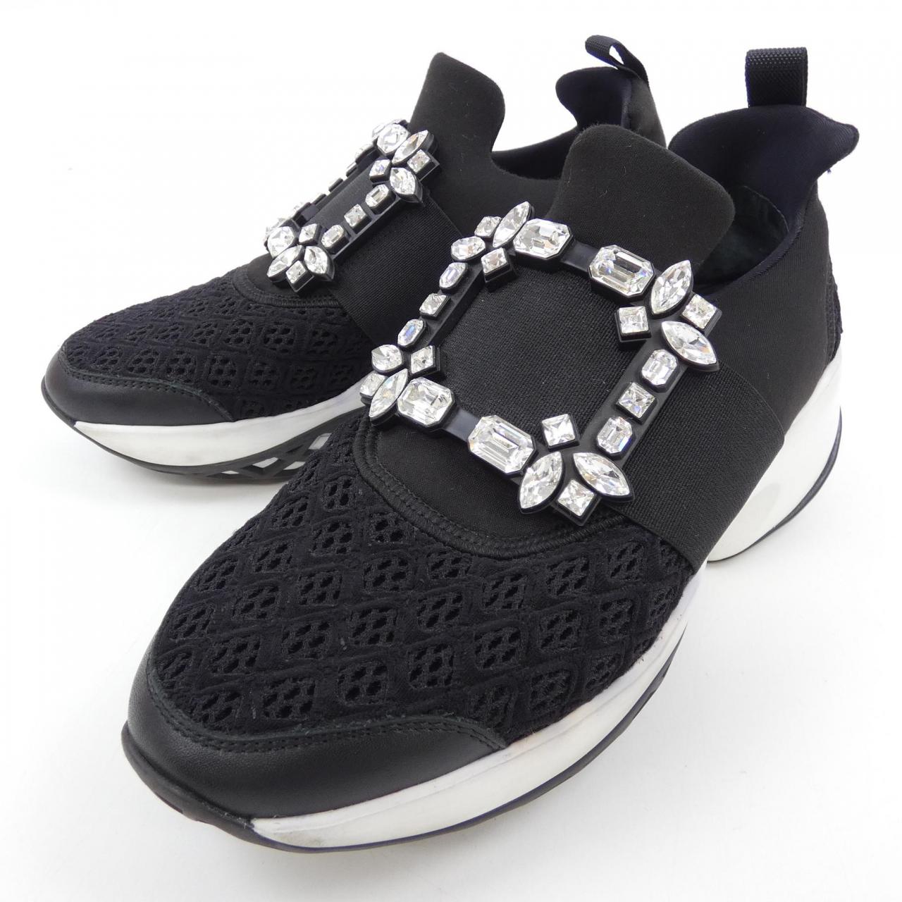 ロジェヴィヴィエ ROGER VIVIER ヴィヴ ラン　ストラスバックル スニーカー