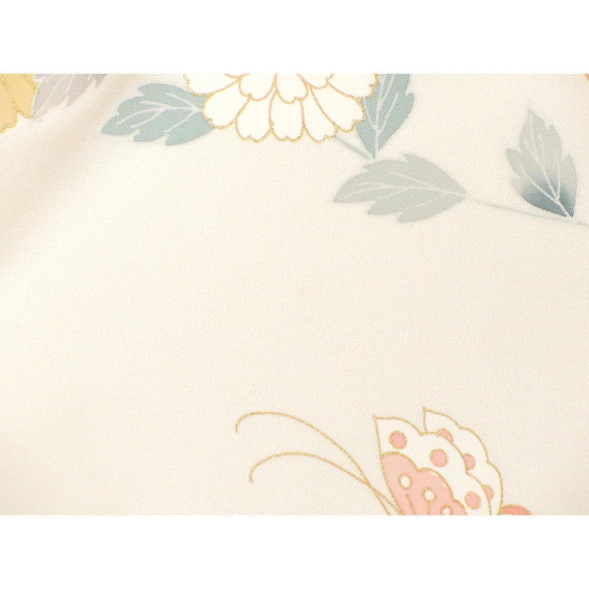 上門穿友禪金彩繡花佈