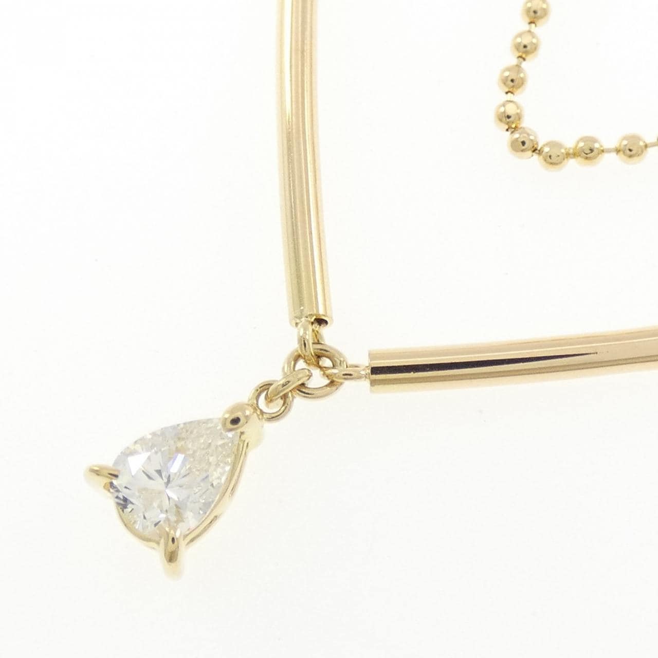K18YG ダイヤモンド ネックレス 0.27CT