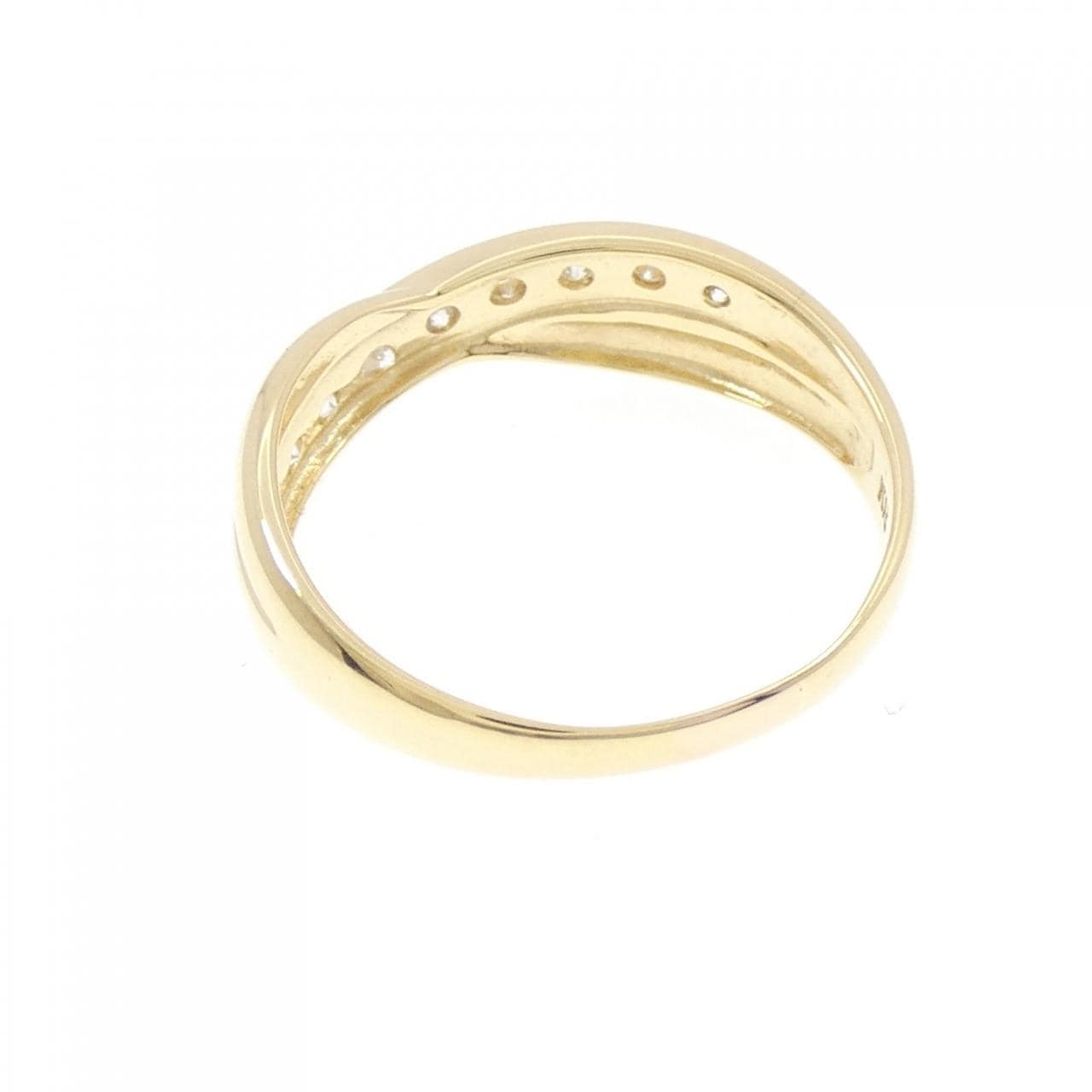 K18YG ダイヤモンド リング 0.30CT