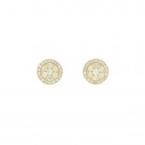 K18YG ダイヤモンド ピアス 0.60CT