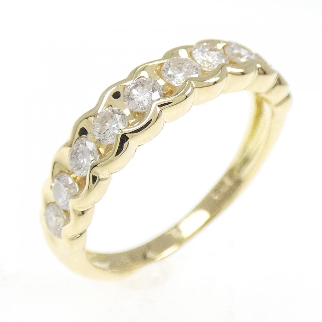 K18YG ダイヤモンド リング 0.50CT