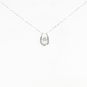 【新品】PT900 ダイヤモンド ネックレス 0.181CT