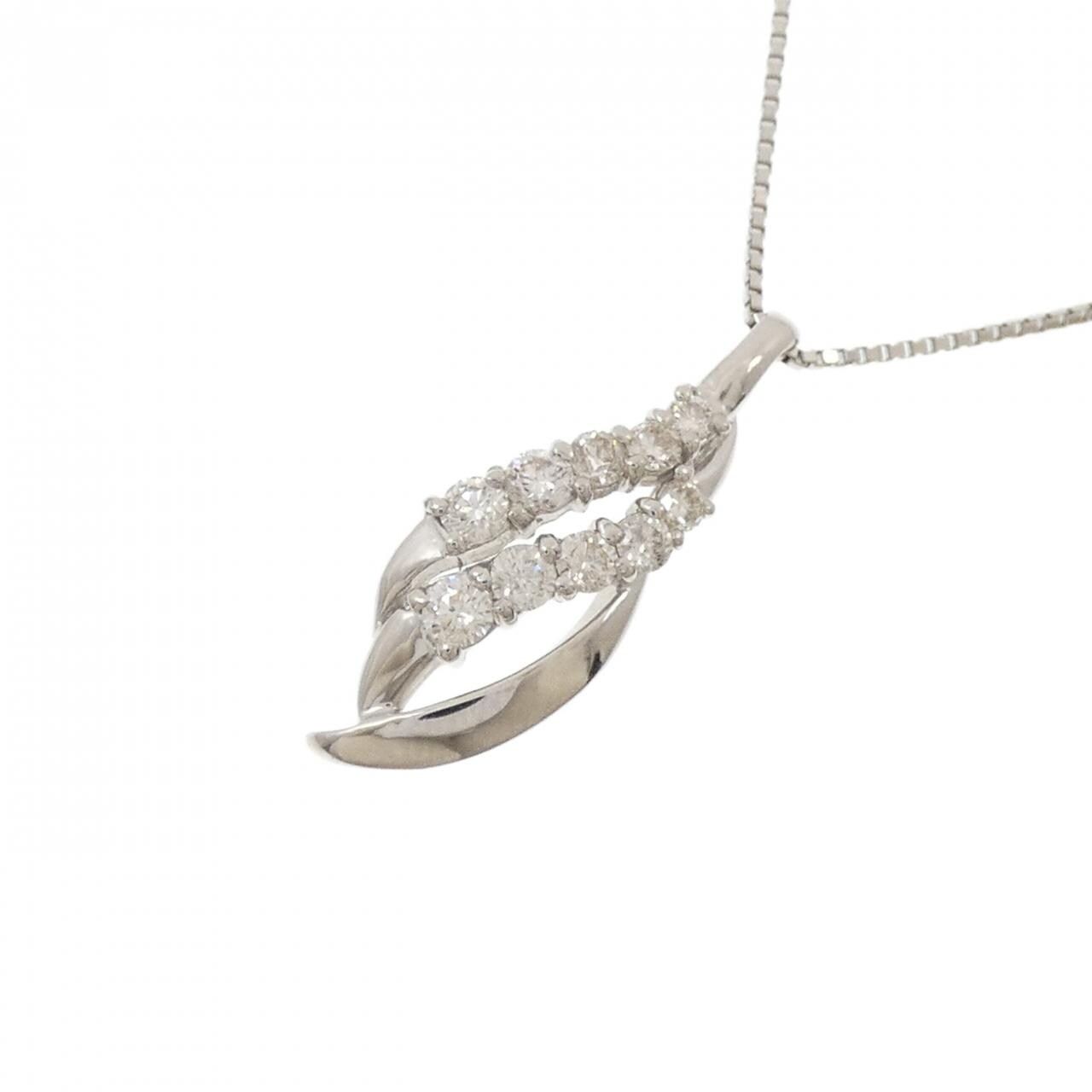 PT900/PT850 ダイヤモンド ネックレス 0.50CT
