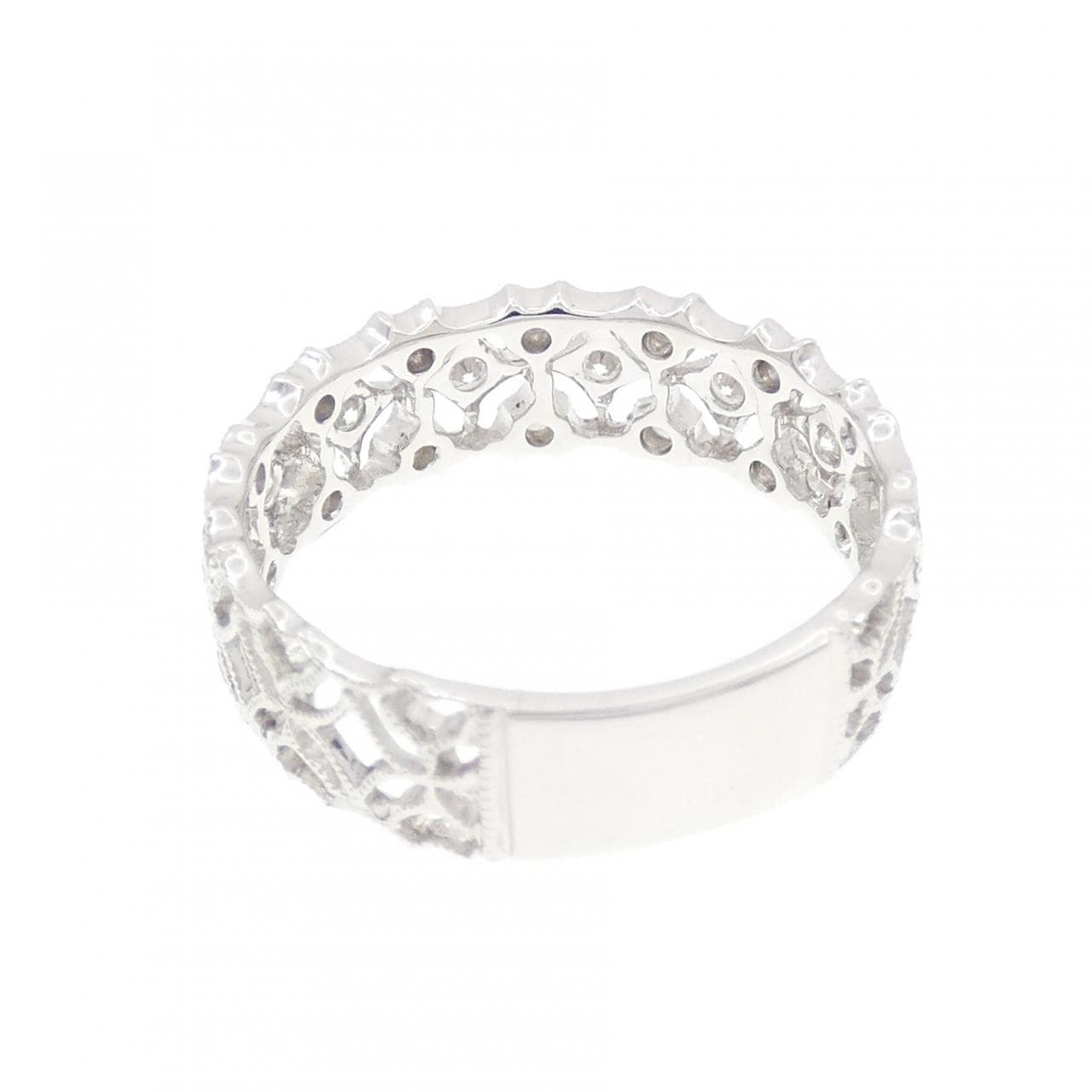 K18WG ダイヤモンド リング 0.25CT