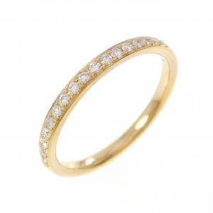 【リメイク】K24YG ハーフエタニティ ダイヤモンド リング 0.20CT