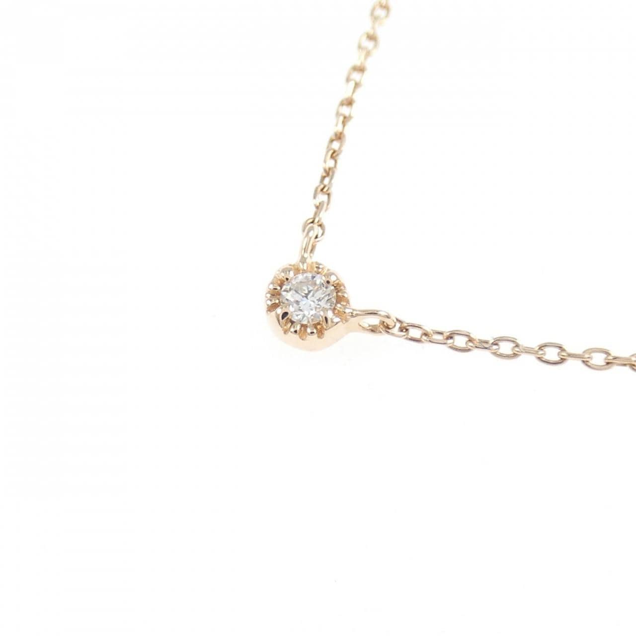 エテ ダイヤモンド ネックレス 0.02CT