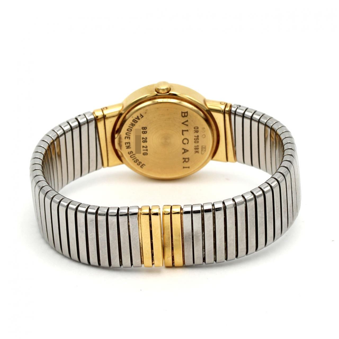 【ノーメンテナンス還元価格】ブルガリ ブルガリブルガリ･トゥボガス YG･12P Lサイズ BB262TG/BB262TSY/12.2 YG クォーツ