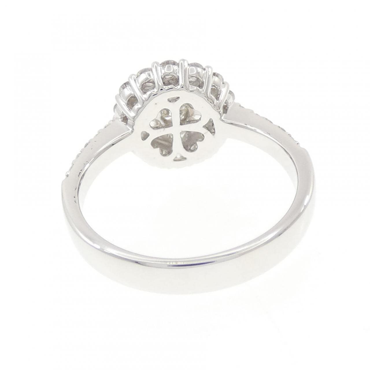K18WG ダイヤモンド リング 0.95CT