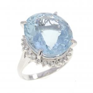 PT900 アクアマリン リング 10.07CT