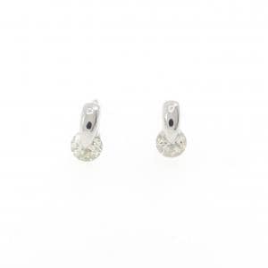 PT900 ダイヤモンド ピアス 0.25CT
