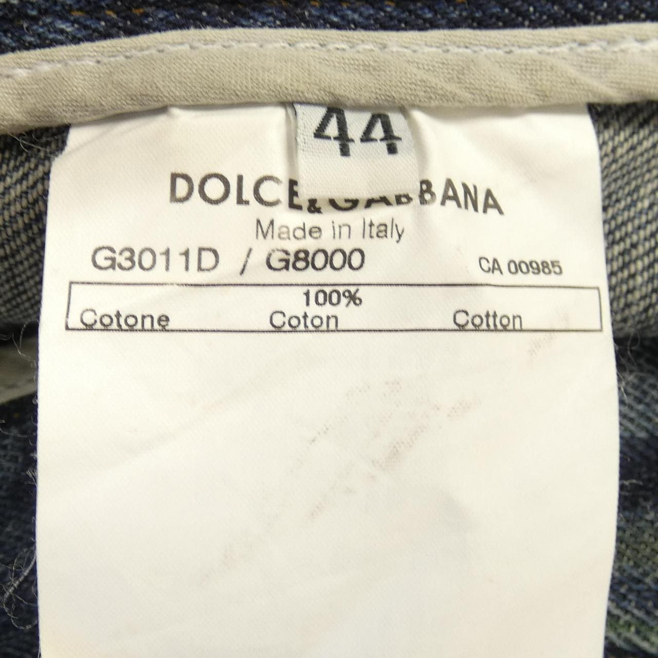 ドルチェアンドガッバーナ DOLCE&GABBANA G3011D ジーンズ