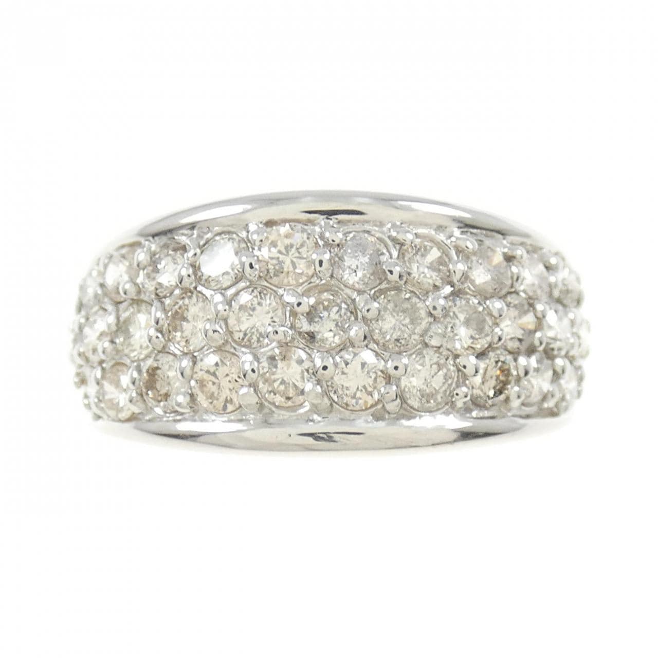PT パヴェ ダイヤモンド リング 1.00CT
