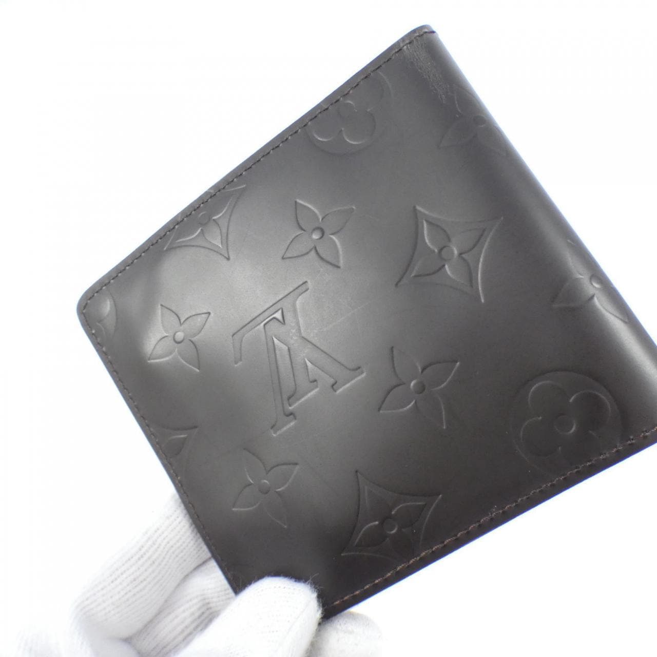 LOUIS VUITTON Monogram Glace Compact Wallet M66490 Wallet