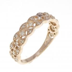 K18PG ダイヤモンド リング 0.17CT