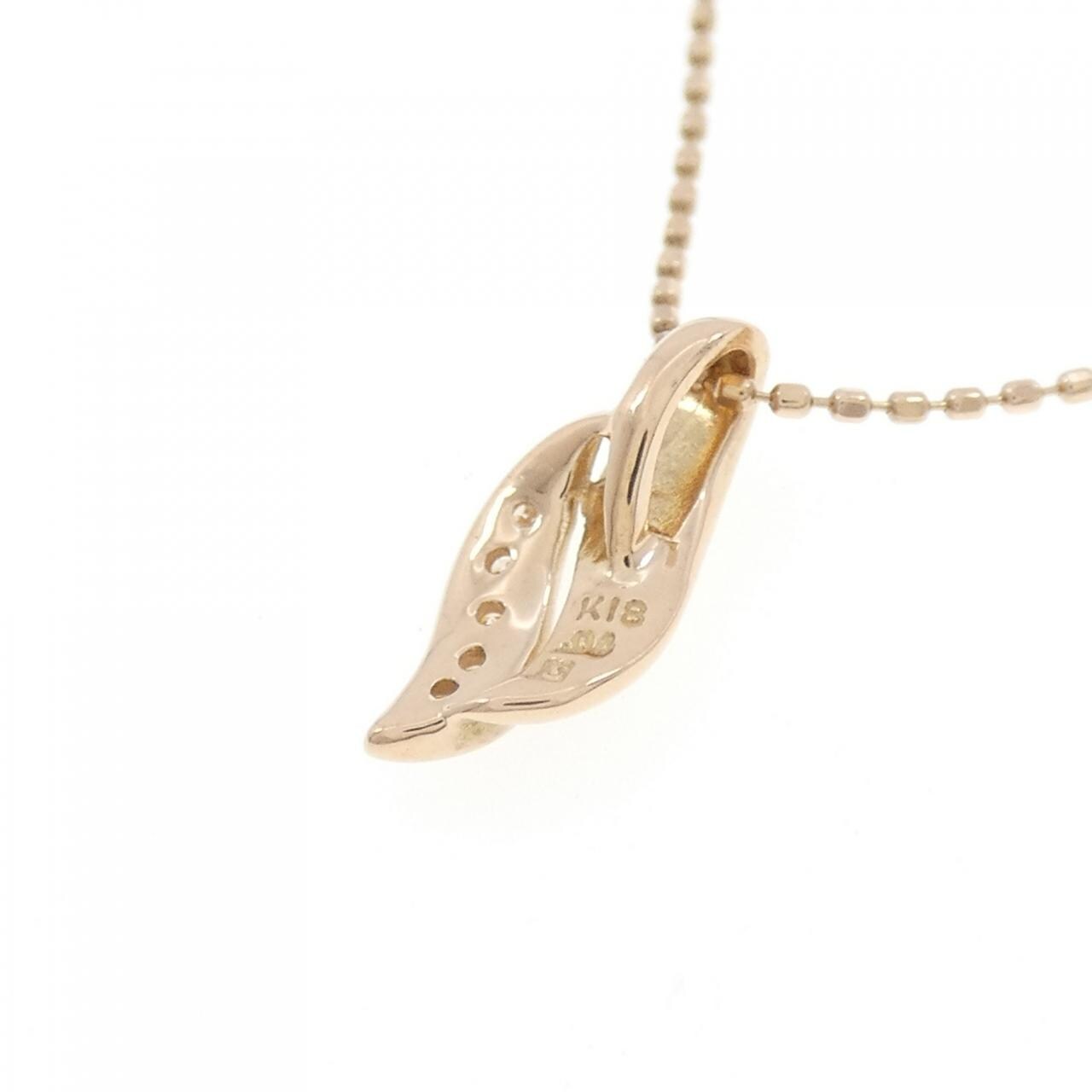 K18PG ダイヤモンド ネックレス 0.04CT