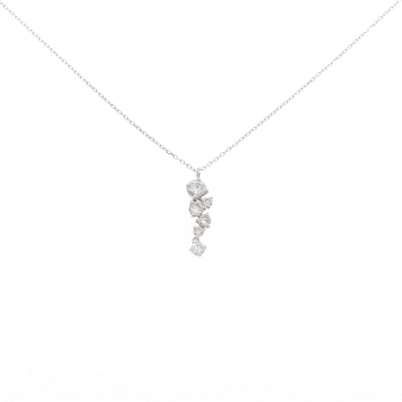 PT ダイヤモンド ネックレス 0.34CT