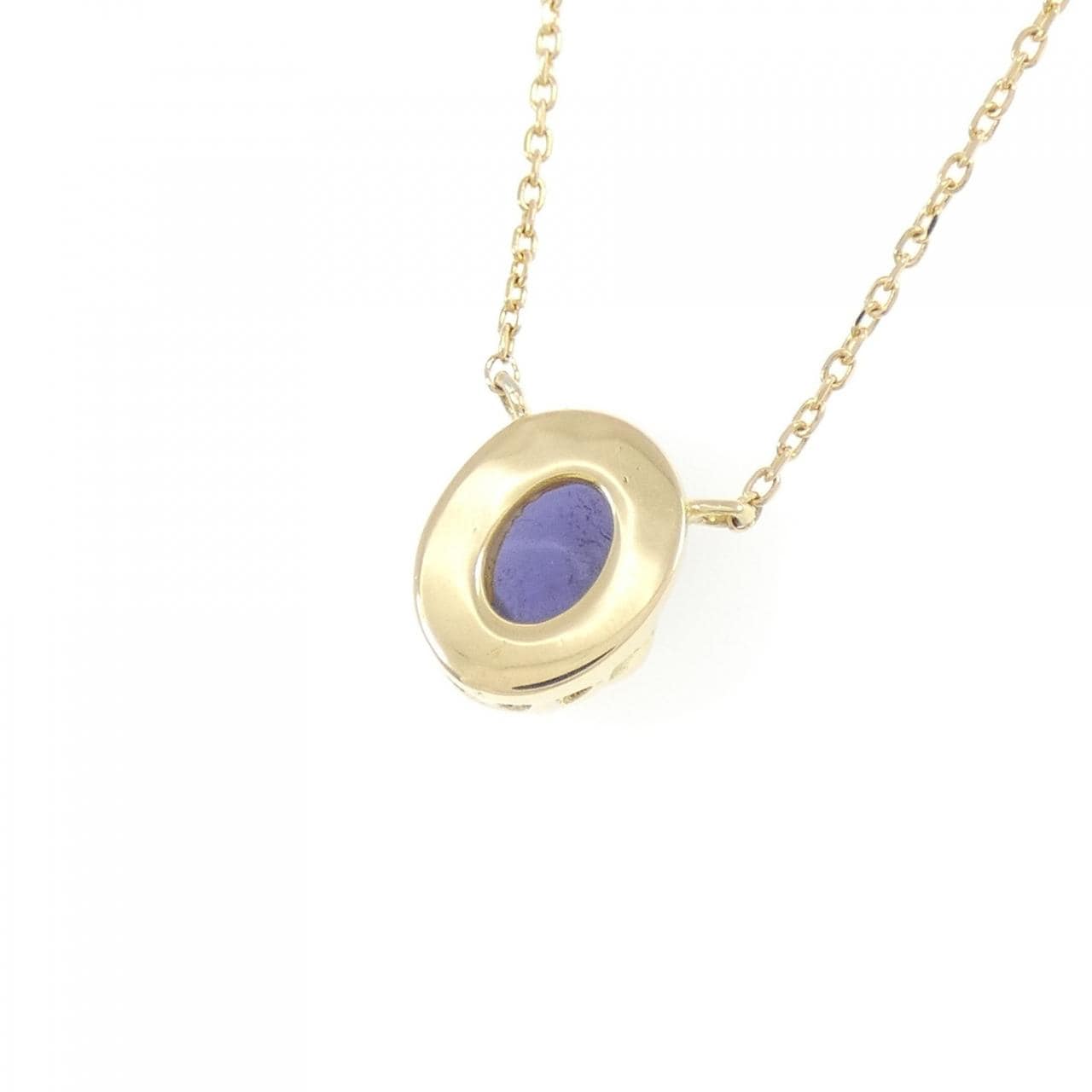 K18YG アイオライト ネックレス