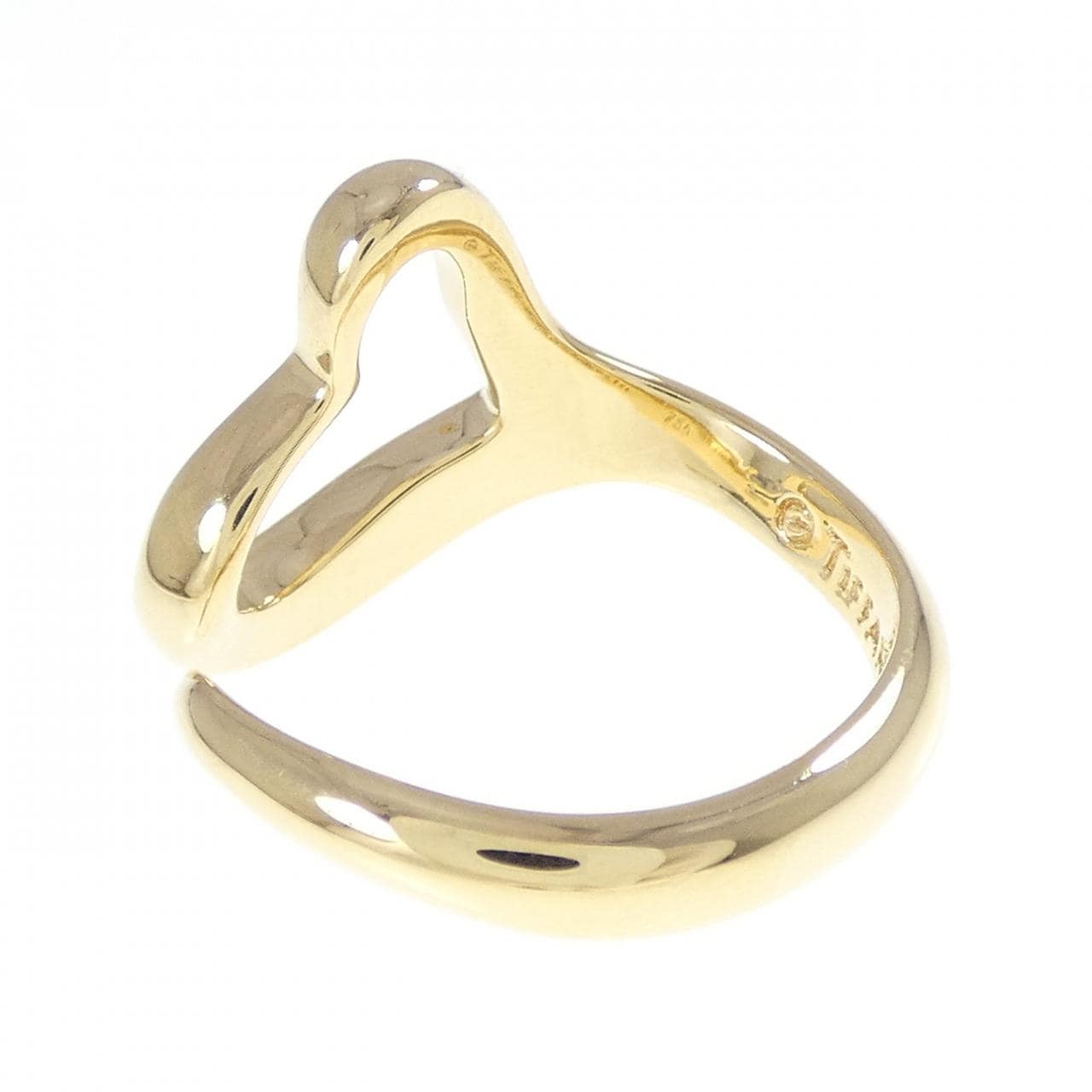 ティファニー オープンハート リング