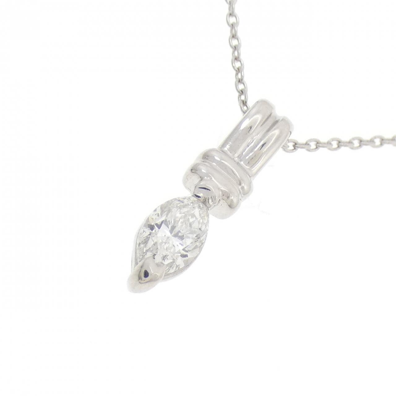 PT900/PT850 ダイヤモンド ネックレス 0.30CT