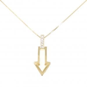 K18YG ダイヤモンド ネックレス 0.05CT