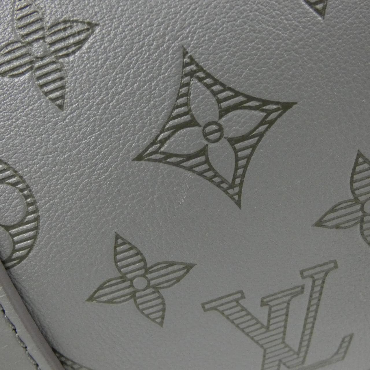 LOUIS VUITTON Monogram Shadow Keepall Bandouliere 50公分 M46117 波士頓包