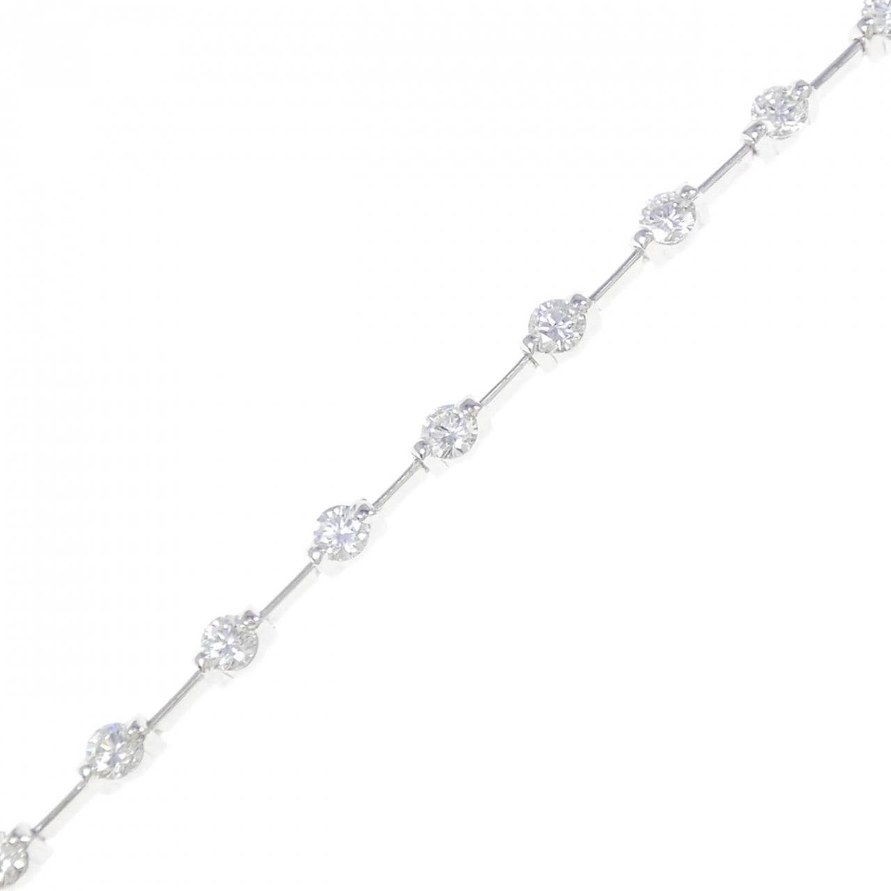 LINE ダイヤモンド ブレスレット 2.50CT