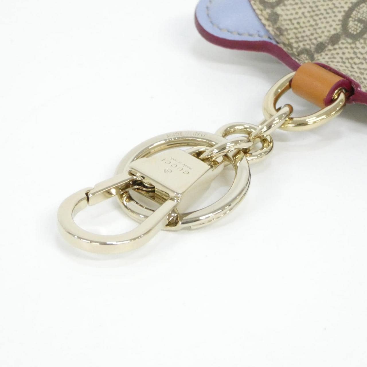 【未使用品】グッチ GG EMBLEM 821890 9AAG1 キーリング