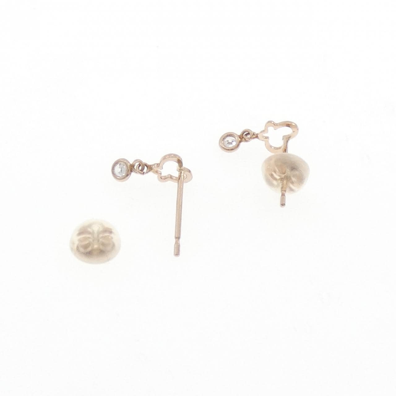 K10PG キュービック ピアス