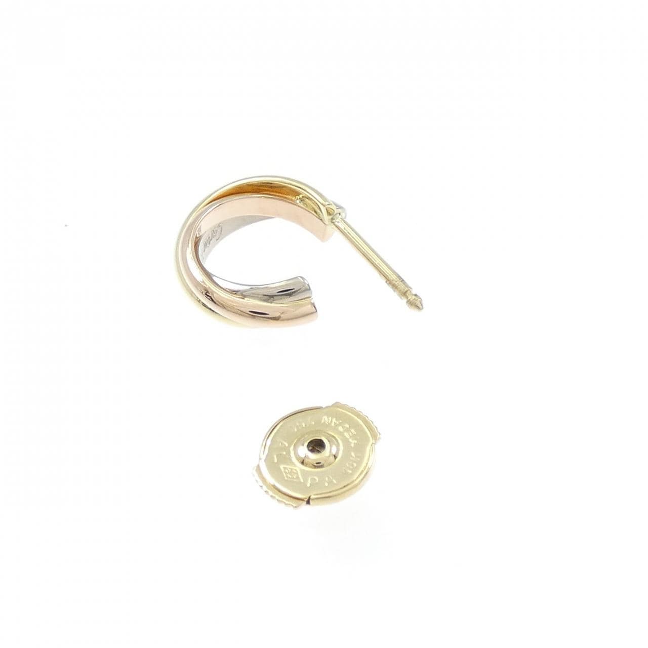 カルティエ トリニティ スモール ピアス 片耳