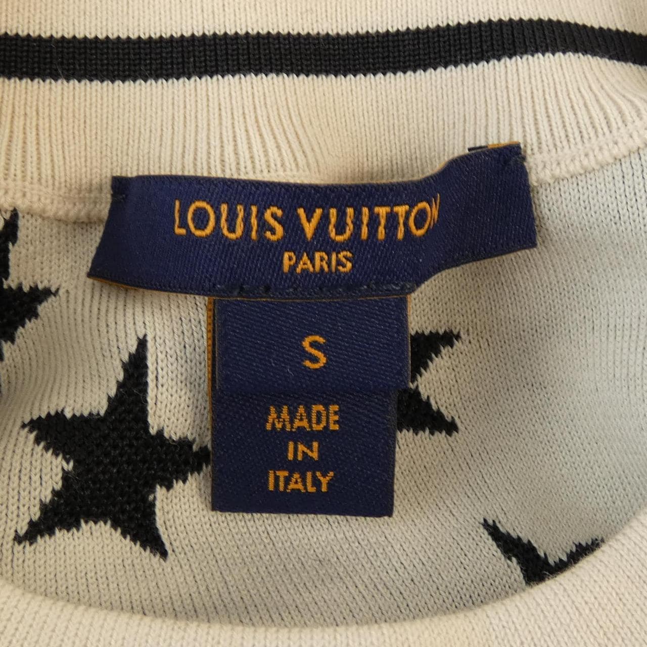 ルイヴィトン LOUIS VUITTON スタージャカードクロップドプルオーバー FNKL28L18 ニット