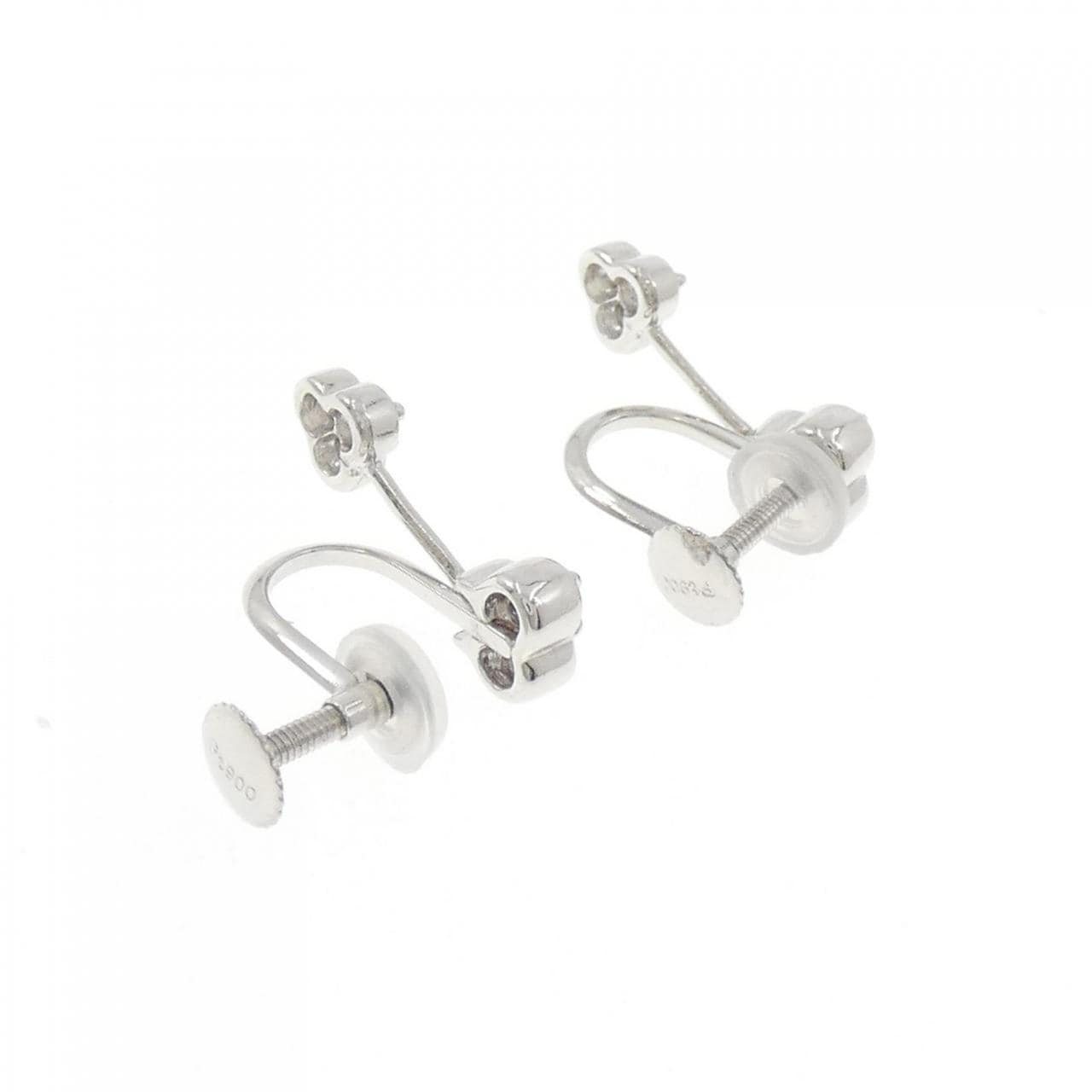 PT900 ダイヤモンド イヤリング 0.30CT