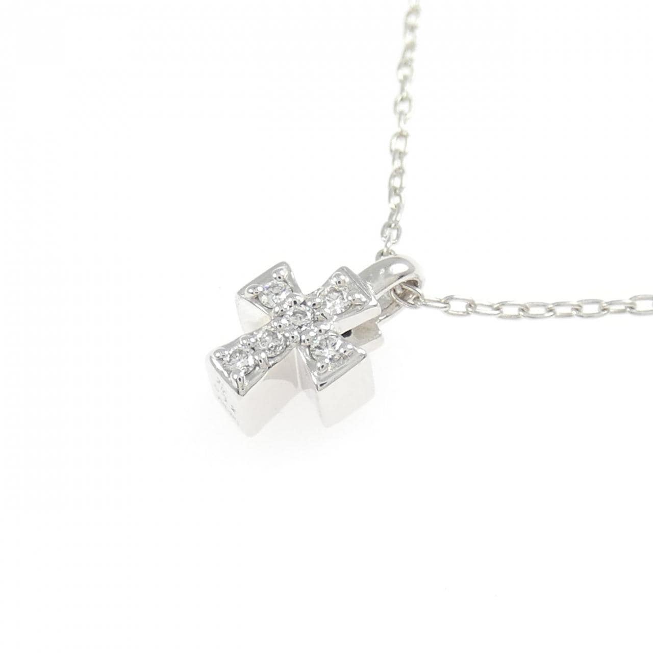 ポンテヴェキオ ダイヤモンド ネックレス 0.12CT