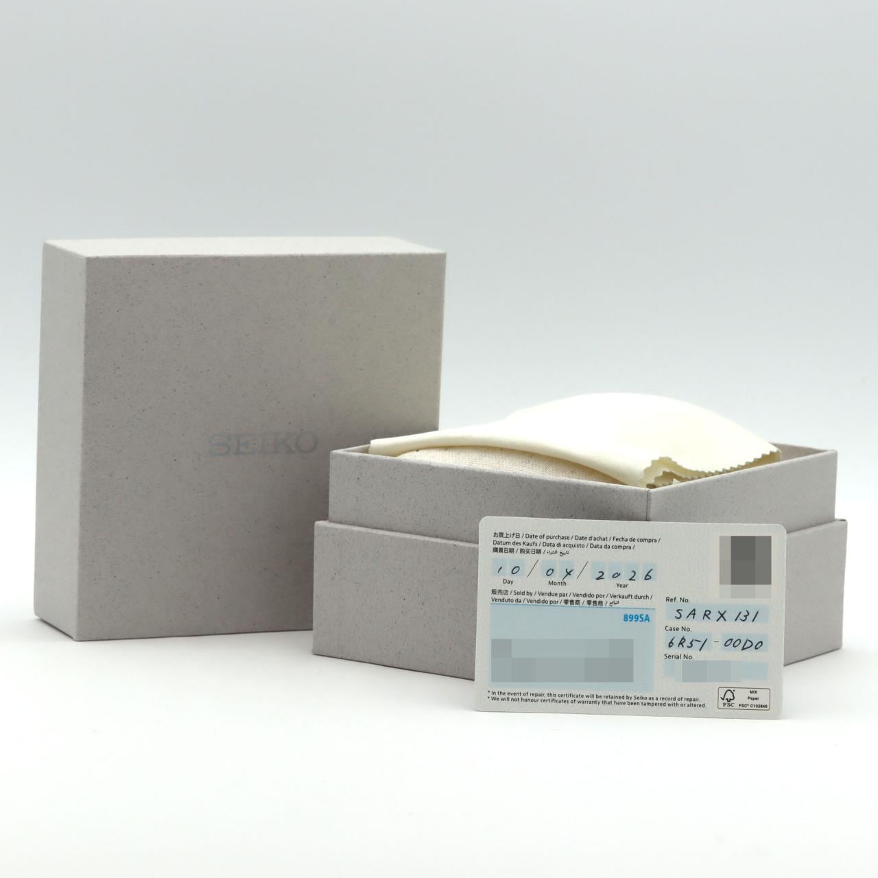 セイコー プレザージュ 6R51-00D0/SARX131 SS 自動巻
