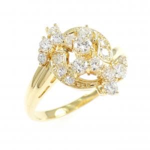 K18YG ダイヤモンド リング 0.50CT