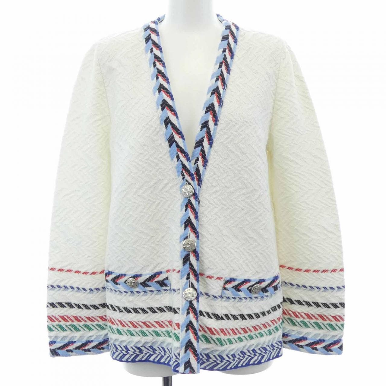 シャネル CHANEL P54120K07005 カーディガン