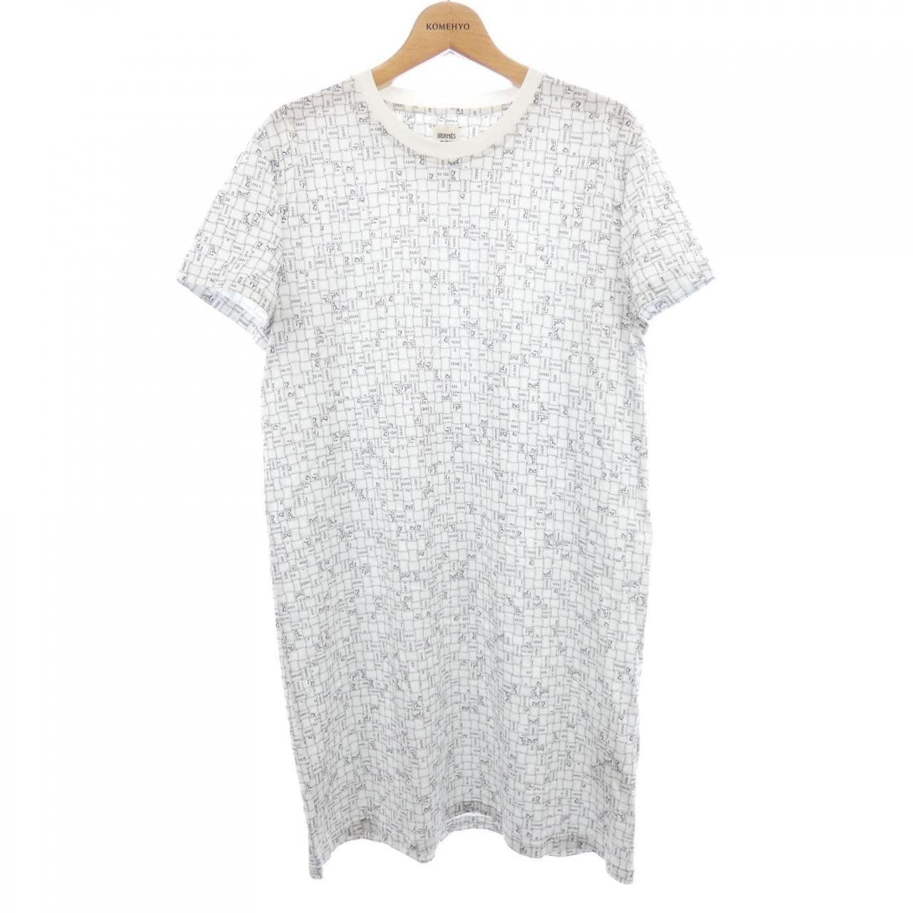 エルメス HERMES ボリュデュック BOLDUC 5E4524DK カットワンピース