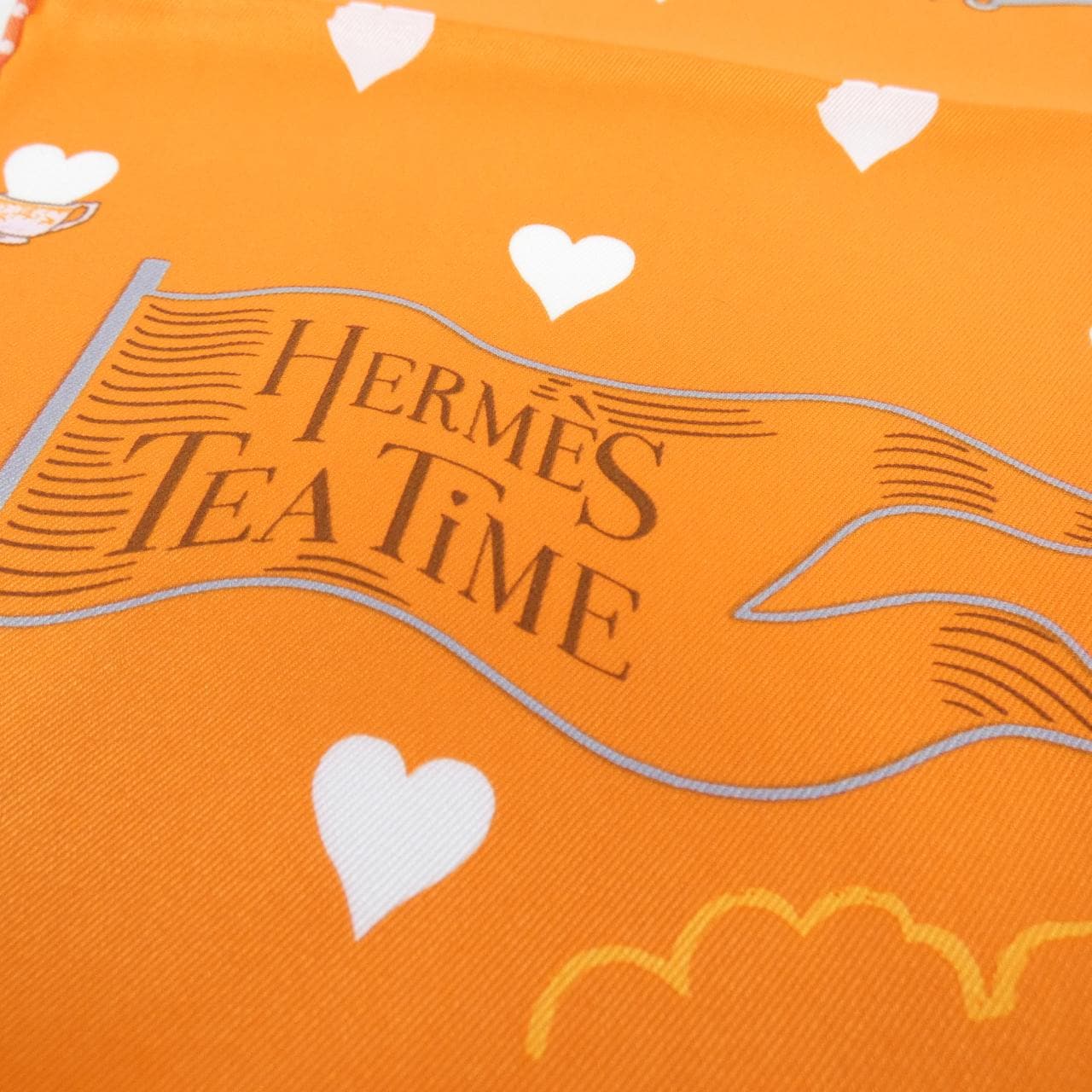 エルメス TEA TIME カレ スカーフ