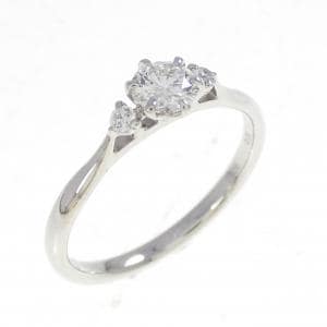 PT950 ダイヤモンド リング 0.306CT G VVS2 3EXT H＆C