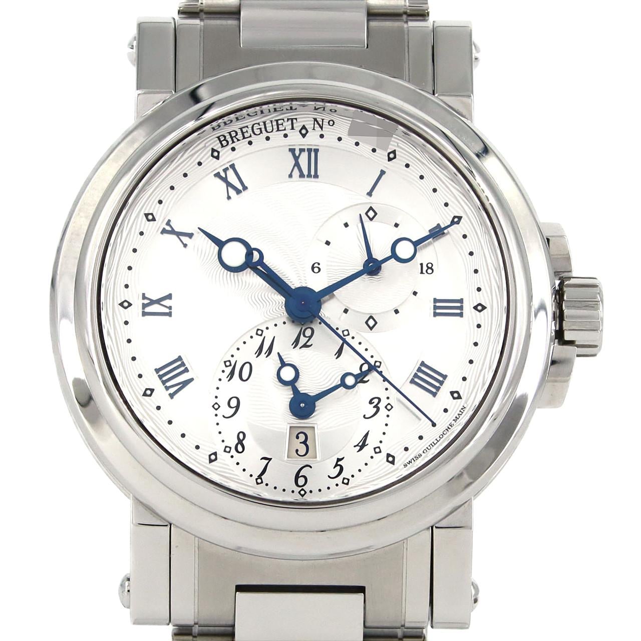 宝玑 Marine GMT 5857ST/12/SZ0 SS自动上弦