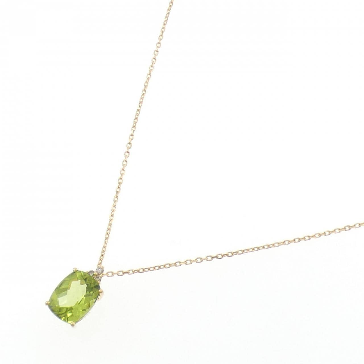 GSTV ペリドット ネックレス 3.00CT