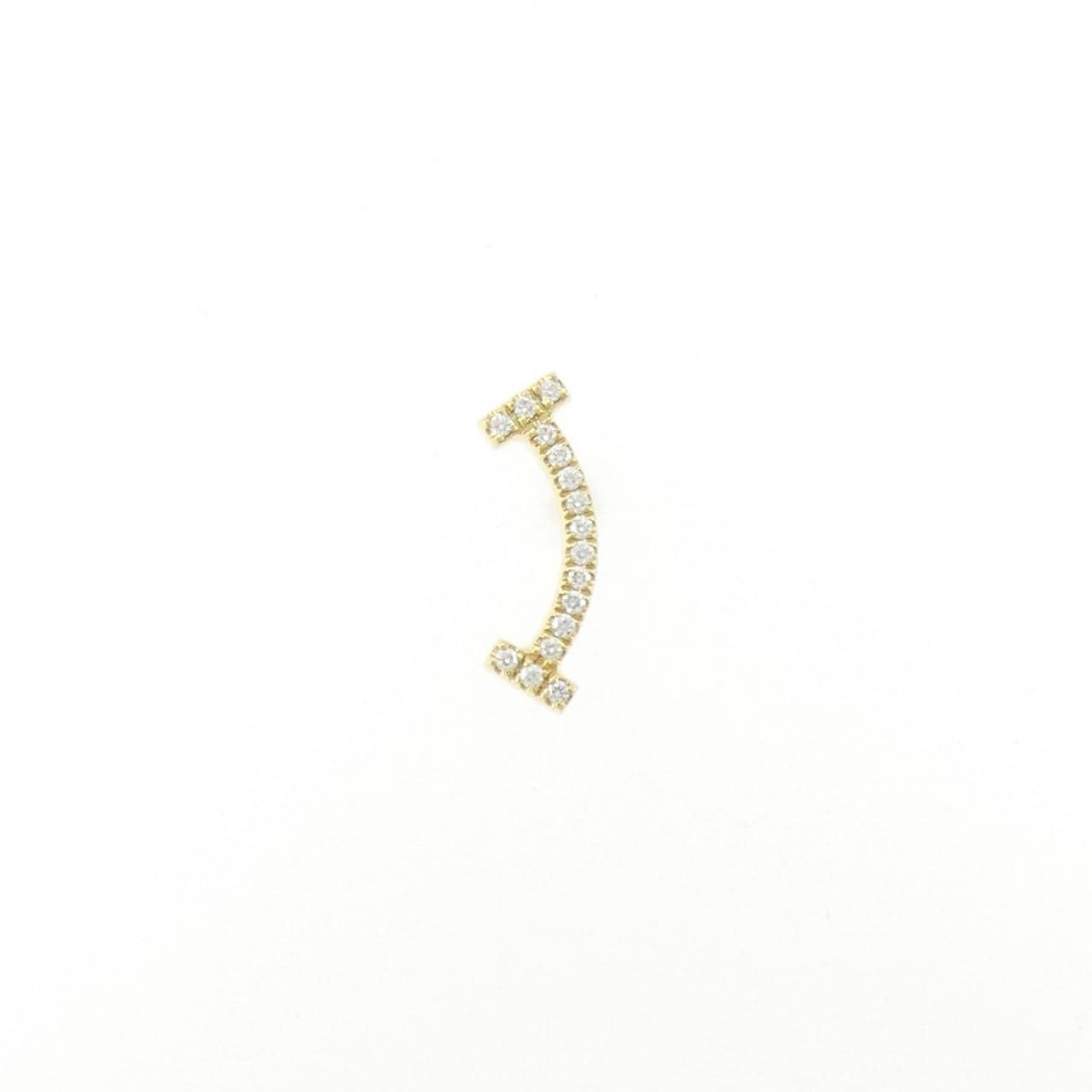 ティファニー Tスマイル ピアス 片耳