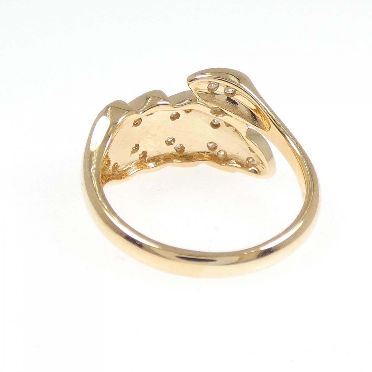 K18YG ダイヤモンド リング 0.16CT