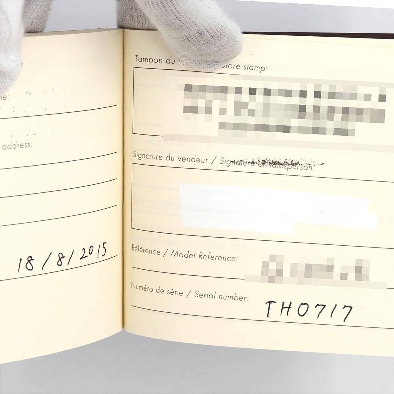 ルイヴィトン タンブールモノグラム･8P Q13MJ SS クォーツ