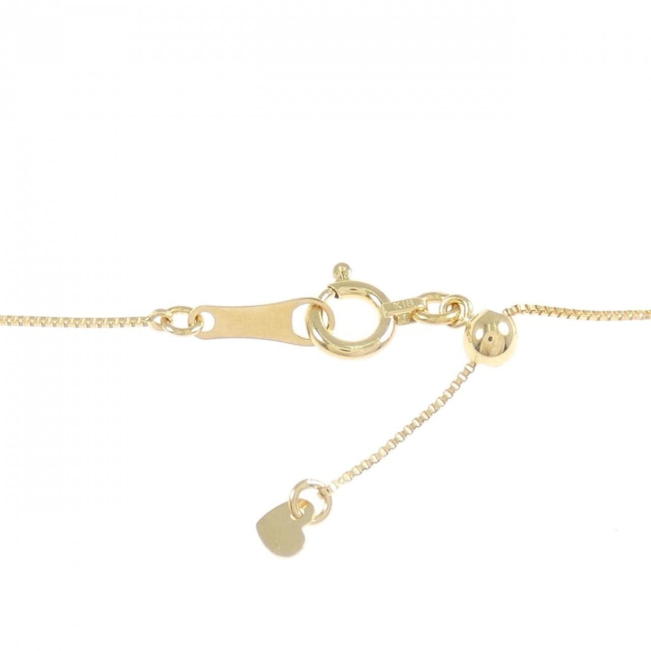 K18YG ダイヤモンド ネックレス 0.35CT