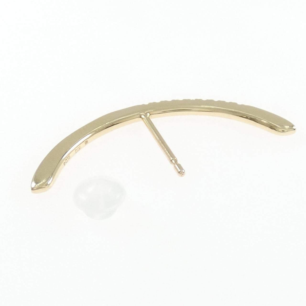 ヒロタカ ボウ ピアス 0.04CT 片耳