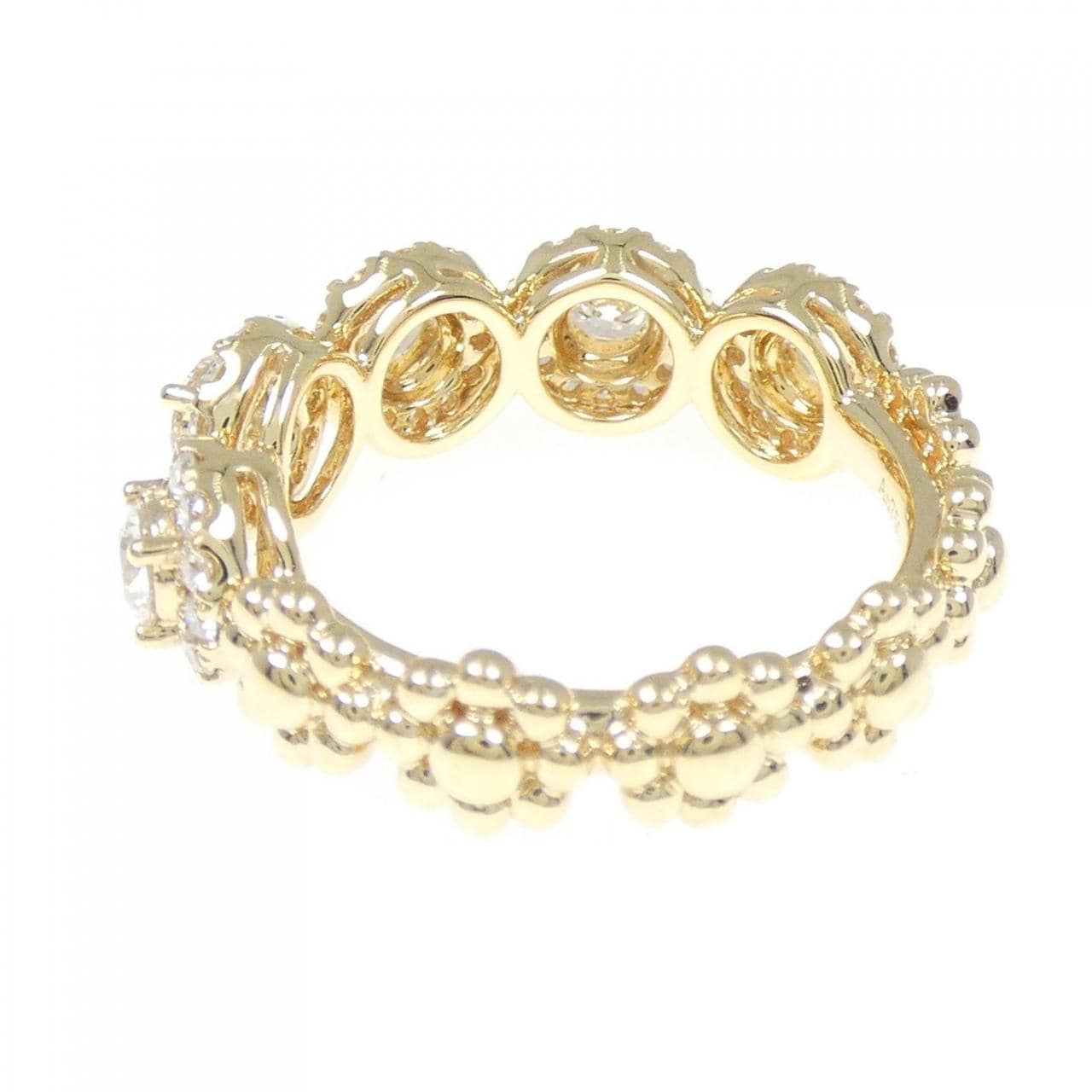 750YG ダイヤモンド リング 0.884CT