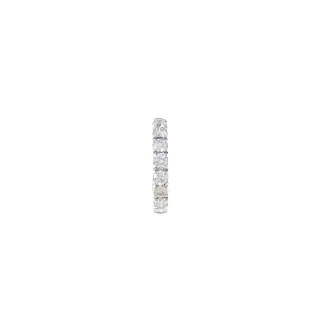 K18WG ダイヤモンド ピアス 0.25CT 片耳