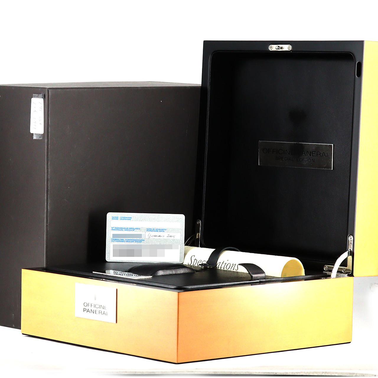 パネライ ルミノール1950･スペシャルエディション PAM00127 SS 手巻